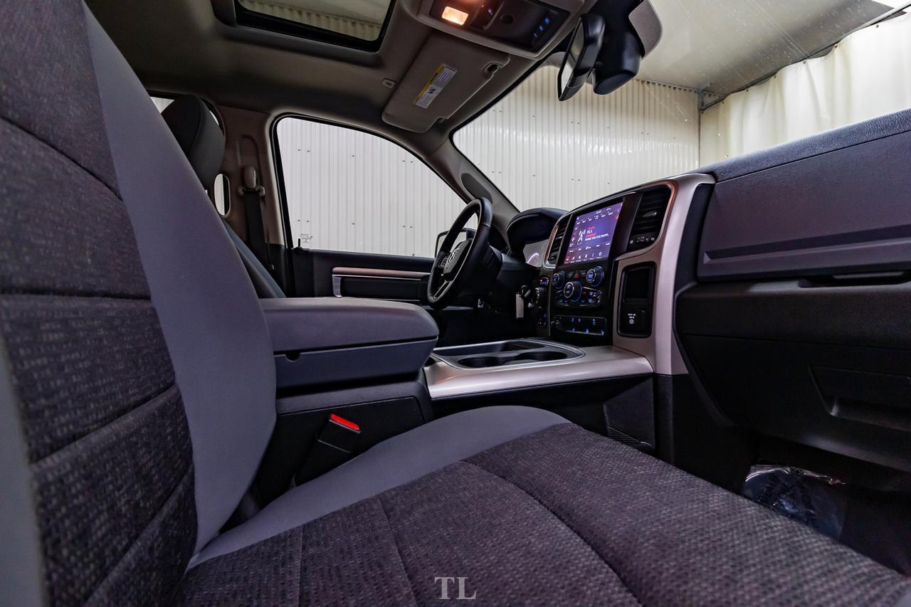 2019 Ram 1500 Classic 4x4 Crew Cab Warlock Roof BCam Red Deer AB
