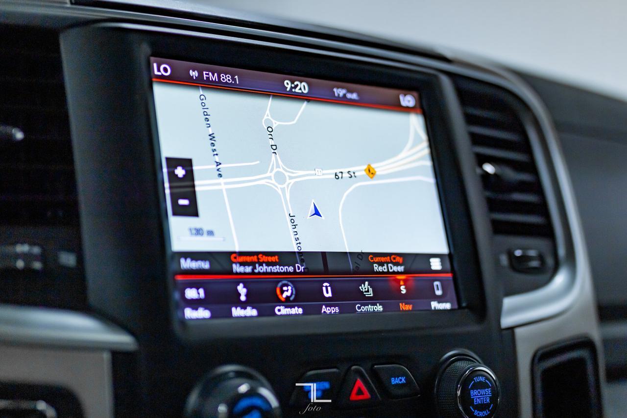 2019 Ram 1500 Classic 4x4 Crew Cab Warlock Roof Nav BCam Red Deer AB