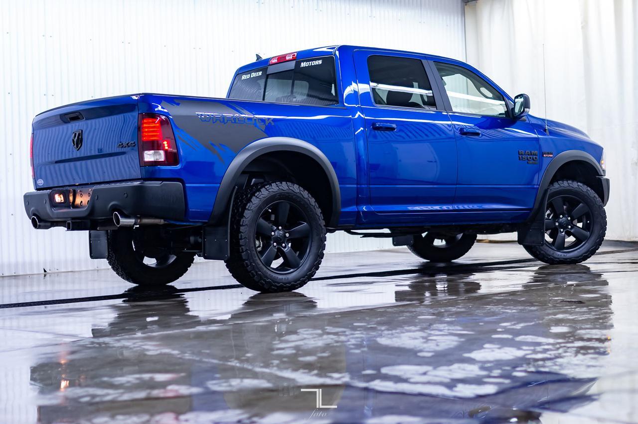 2019 Ram 1500 Classic 4x4 Crew Cab Warlock Roof Nav BCam Red Deer AB