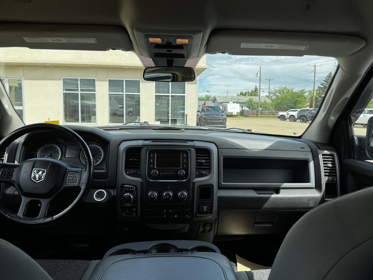 2019 Ram 1500 Classic Express Blackout Crew Cab 4x4 | HEMI V8 | Front Bench | Remote Start | Sport Hood Redwater AB