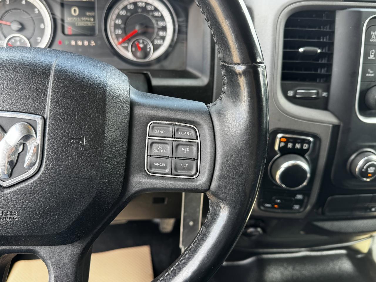 2019 Ram 1500 Classic Express Blackout Crew Cab 4x4 | HEMI V8 | Front Bench | Remote Start | Sport Hood Redwater AB