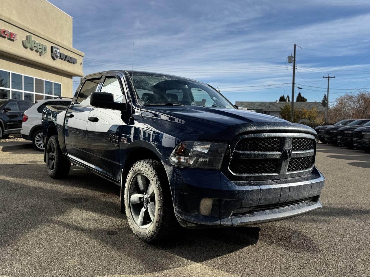 2019 Ram 1500 Classic Express Night Edition Crew Cab 4x4 | HEMI V8 | Front Bench | Heated Seats Redwater AB