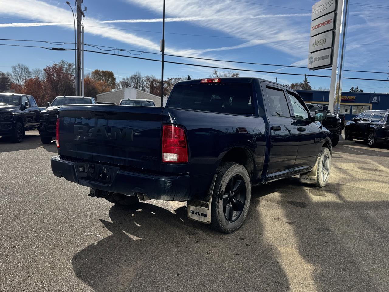 2019 Ram 1500 Classic Express Night Edition Crew Cab 4x4 | HEMI V8 | Front Bench | Heated Seats Redwater AB
