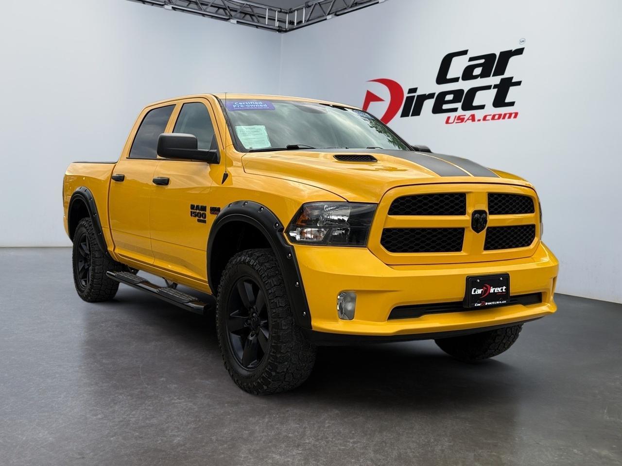 2019 Ram 1500 Classic Express, RUNNING BOARDS, FENDER FLARES, NAVIGATION, APPLE CARPLAY/ANDROID AUTO, TOW PACKAGE, REMOTE START, POWER MIRRORS, LOW MILES, CLEAN CARFAX, RIDE UNIQUE IN THIS RAM!