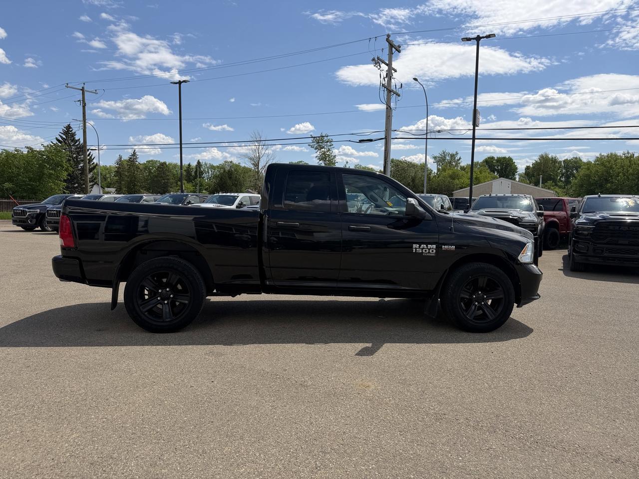 2019 Ram 1500 Classic Express Wuad Cab 4x4 | V8 HEMI | Heated Seats | Remote Start | Under 100000KMs Redwater AB
