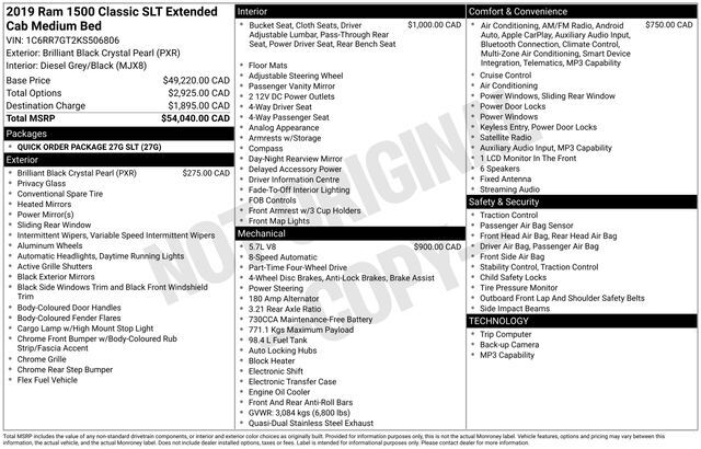 2019 Ram 1500 Classic SLT Raleigh NC