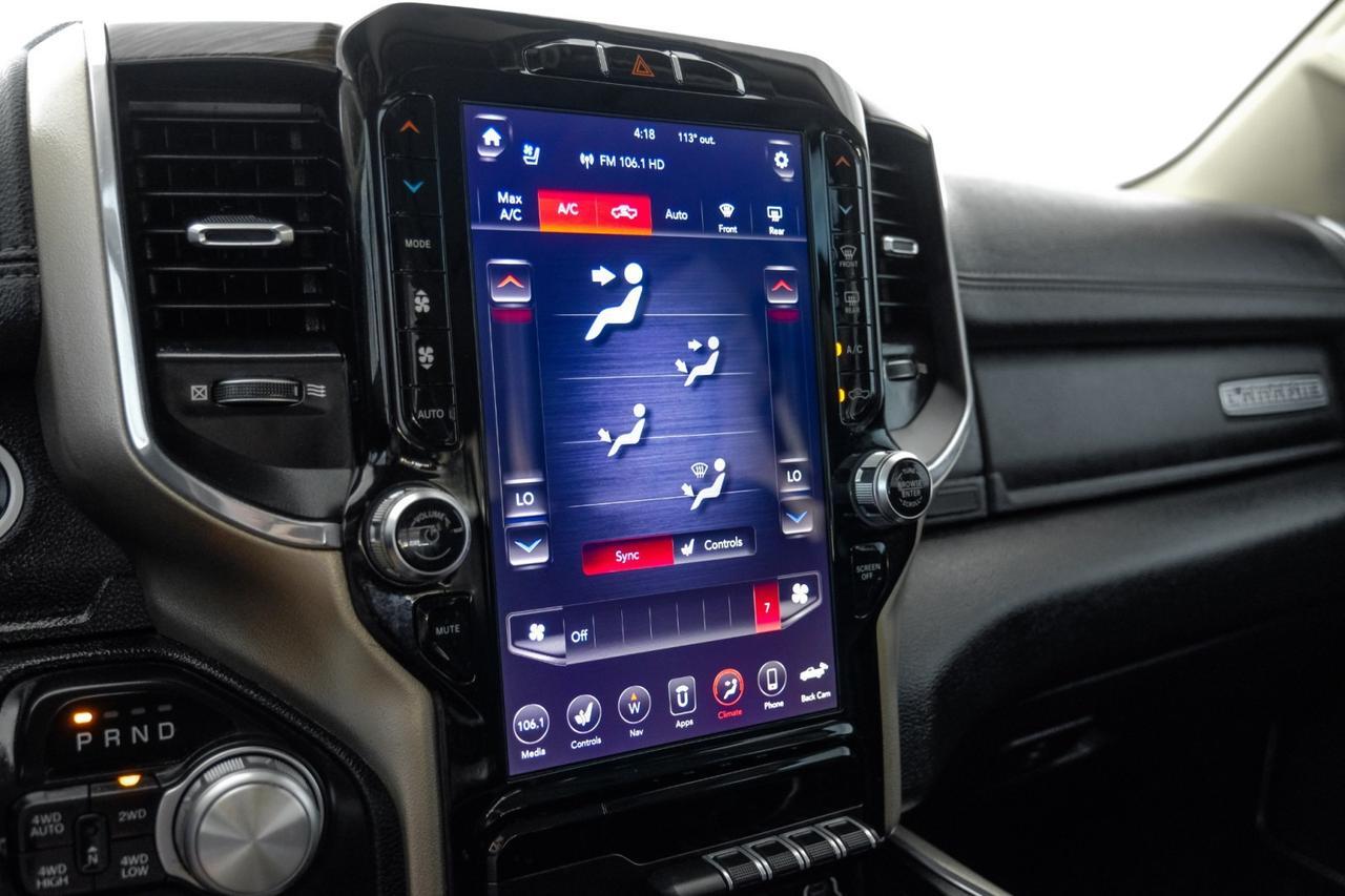 2019 Ram 1500 LARAMIE CREW CAB 4WD 5.7L HEMI BLIND SPOT ASSIST NAVIGATION PANO Carrollton TX