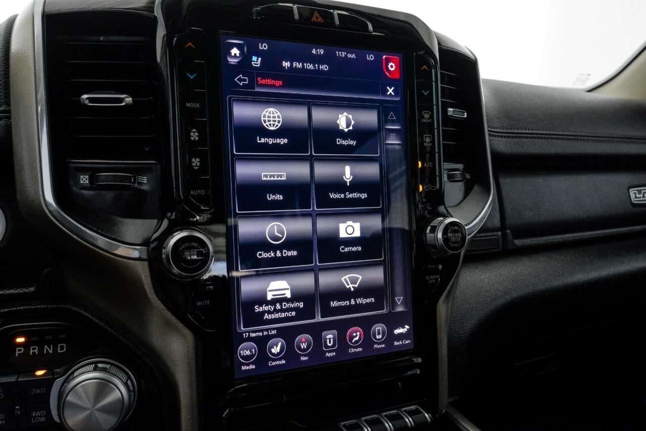 2019 Ram 1500 LARAMIE CREW CAB 4WD 5.7L HEMI BLIND SPOT ASSIST NAVIGATION PANO Carrollton TX