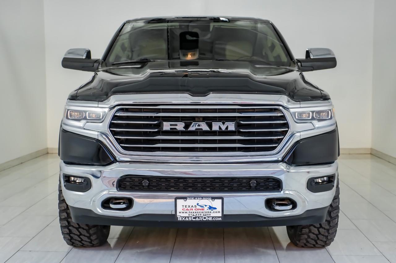 2019 Ram 1500 LARAMIE LONGHORN CREW CAN 4WD 5.7L HEMI BLIND SPOT PANORAMA NAVIGATION LEATHER SEATS