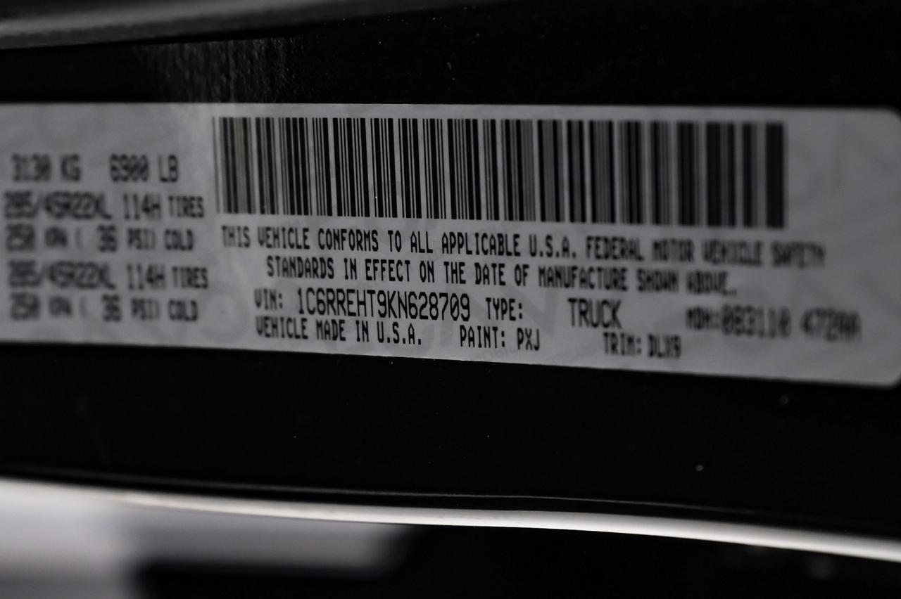 2019 Ram 1500 LIMITED CREW CAB 5.7L HEMI BLIND SPOT ADVANCE SAFETY GROUP NAVIG Carrollton TX