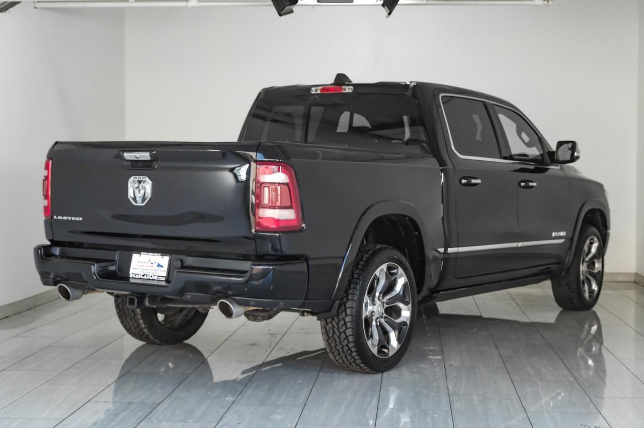 2019 Ram 1500 LIMITED CREW CAB 5.7L HEMI BLIND SPOT ADVANCE SAFETY GROUP NAVIG Carrollton TX