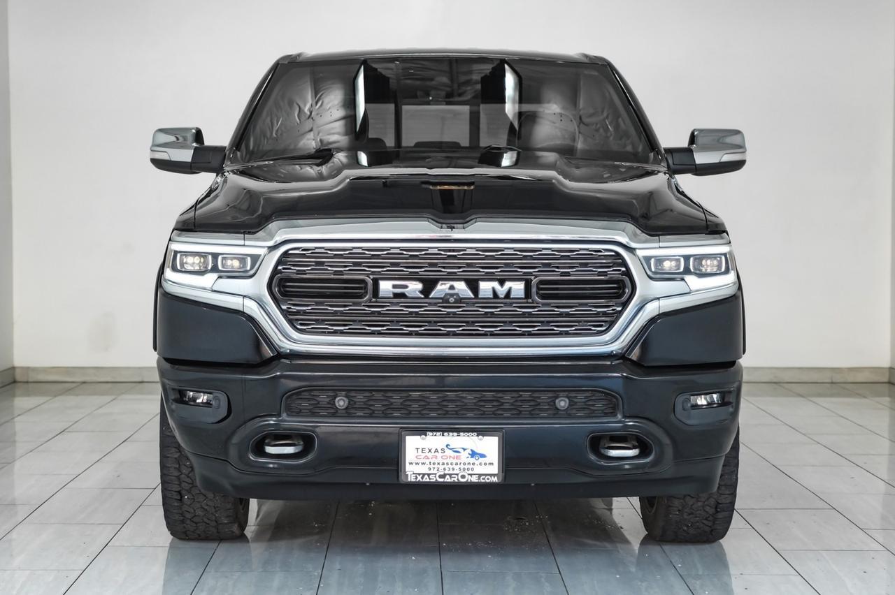 2019 Ram 1500 LIMITED CREW CAB 5.7L HEMI BLIND SPOT ADVANCE SAFETY GROUP NAVIGATION LEATHER SEATS
