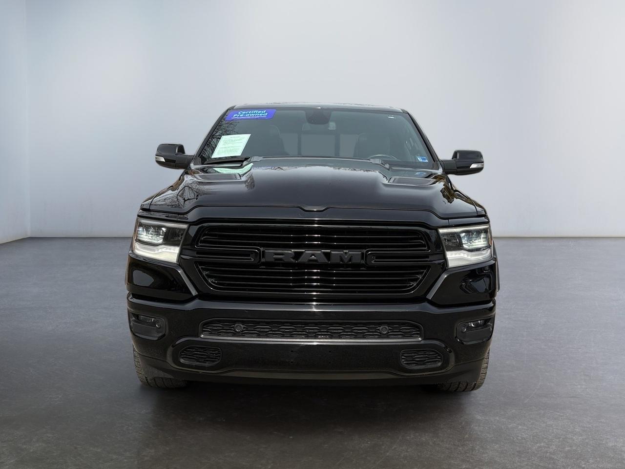 2019 Ram 1500 Laramie, BLIND SPOT ALERT, LANE KEEP ASSIST, RUNNING BOARDS, HEATED STEERING WHEEL & SEATS, PANORAMIC SUNROOF, REMOTE TAILGATE RELEASE, APPLE CARPLAY/ANDROID AUTO, LOW MILES, ONLY 1 OWNER, CLEAN CARFAX, RIDE IN A RAM! Virginia Beach VA