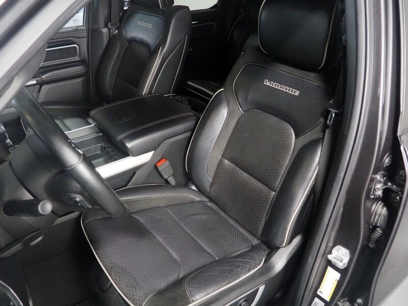 2019 Ram 1500 Laramie Crew Cab 4WD *SPORT APPEARANCE PKG, OFF-ROAD PKG, BLIND SPOT ALERT, BACKUP CAMERA, COLOR TOUCHSCREEN, LEATHER, CLIMATE SEATS, HEATED STEERING, REMOTE START, 20 INCH WHEELS, ALPINE AUDIO, ANDROID & APPLE Round Rock TX