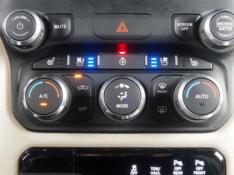 2019 Ram 1500 Laramie Crew Cab 4WD *SPORT APPEARANCE PKG, OFF-ROAD PKG, BLIND SPOT ALERT, BACKUP CAMERA, COLOR TOUCHSCREEN, LEATHER, CLIMATE SEATS, HEATED STEERING, REMOTE START, 20 INCH WHEELS, ALPINE AUDIO, ANDROID & APPLE Round Rock TX