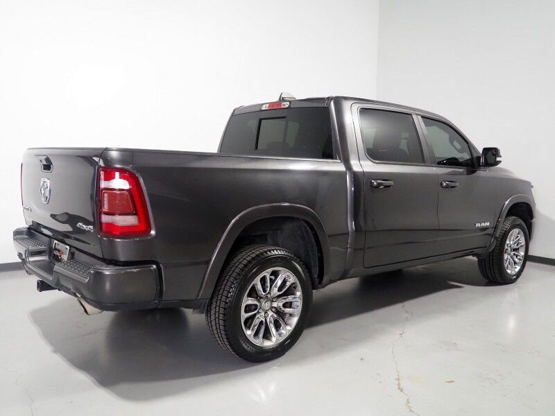 2019 Ram 1500 Laramie Crew Cab 4WD *SPORT APPEARANCE PKG, OFF-ROAD PKG, BLIND SPOT ALERT, BACKUP CAMERA, COLOR TOUCHSCREEN, LEATHER, CLIMATE SEATS, HEATED STEERING, REMOTE START, 20 INCH WHEELS, ALPINE AUDIO, ANDROID & APPLE Round Rock TX