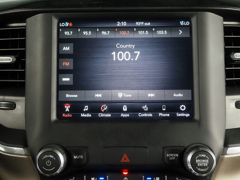 2019 Ram 1500 Laramie Crew Cab 4WD *SPORT APPEARANCE PKG, OFF-ROAD PKG, BLIND SPOT ALERT, BACKUP CAMERA, COLOR TOUCHSCREEN, LEATHER, CLIMATE SEATS, HEATED STEERING, REMOTE START, 20 INCH WHEELS, ALPINE AUDIO, ANDROID & APPLE Round Rock TX