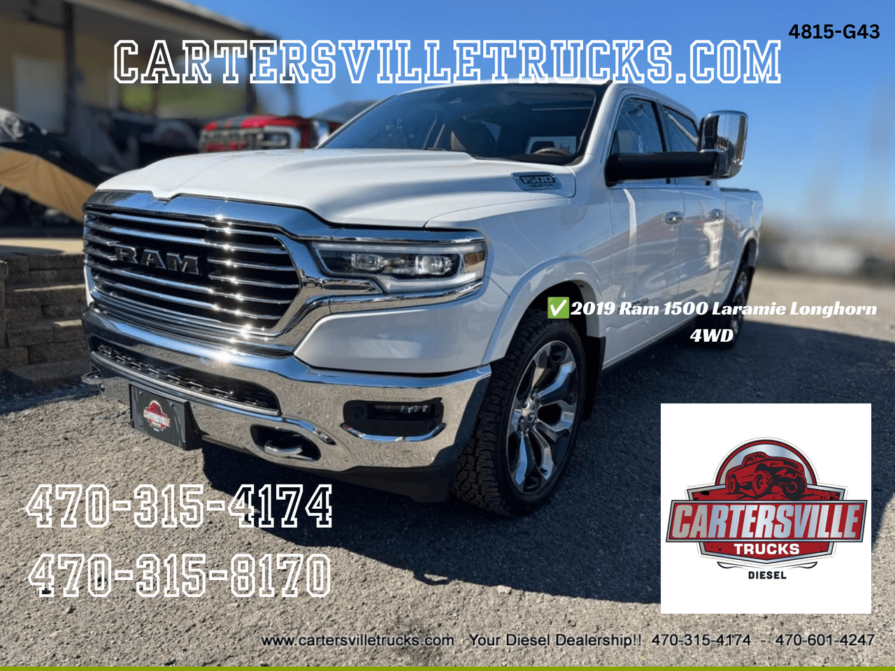2019 Ram 1500 Laramie Longhorn