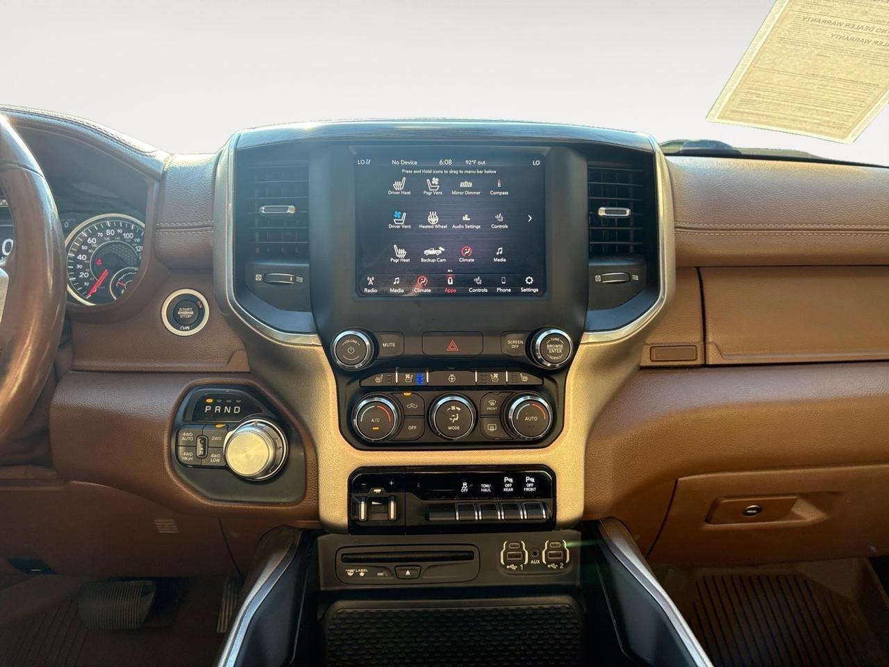 2019 Ram 1500 Laramie, TOW PACKAGE, BED LINER, APPLE CARPLAY/ANDROID AUTO, HEATED STEERING WHEEL & SEATS, BLIND SPOT ALERT, LANE KEEP ASSIST, REAR POWER SLIDING WINDOW, SUNROOF, CLEAN CERTIFIED CARFAX, RAM INTO SUMMER IN THIS 1500 LARAMIE! Virginia Beach VA