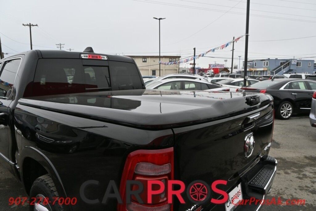 2019 Ram 1500 Limited - Crew Cab - 4X4 - 5.7L HEMI V8 - Front & Rear Heated/Cooled Leather Seats - Heated Steering Wheel - Remote Start - NAV - Harman Kardon - Panoramic Sunroof - Painted Tonneau Cover - Air Suspension - Tow Pkg - 1 Owner Anchorage AK