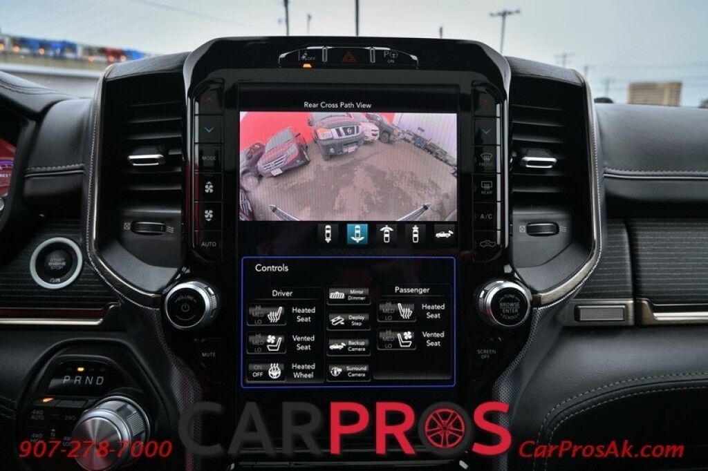 2019 Ram 1500 Limited - Crew Cab - 4X4 - 5.7L HEMI V8 - Front & Rear Heated/Cooled Leather Seats - Heated Steering Wheel - Remote Start - NAV - Harman Kardon - Panoramic Sunroof - Painted Tonneau Cover - Air Suspension - Tow Pkg - 1 Owner Anchorage AK