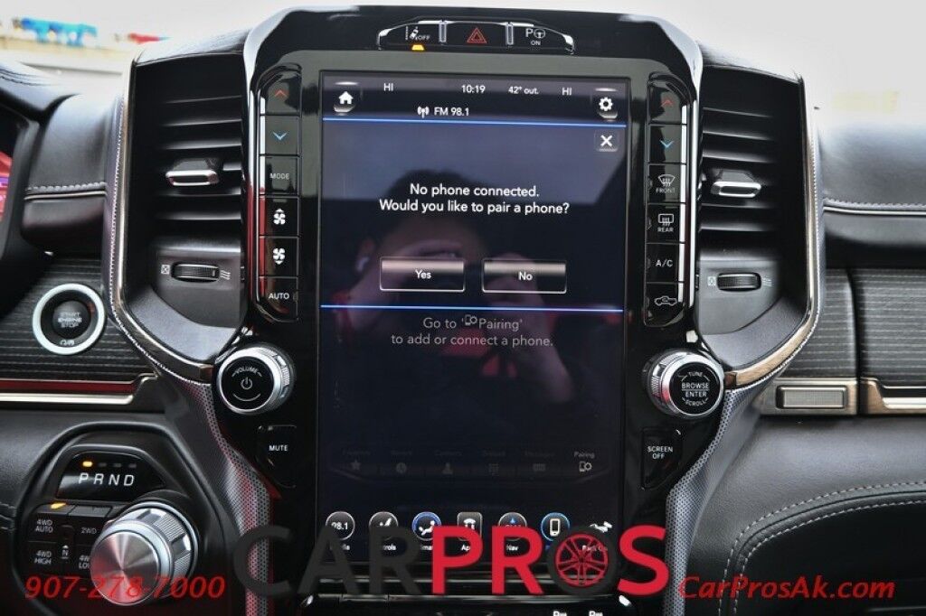 2019 Ram 1500 Limited - Crew Cab - 4X4 - 5.7L HEMI V8 - Front & Rear Heated/Cooled Leather Seats - Heated Steering Wheel - Remote Start - NAV - Harman Kardon - Panoramic Sunroof - Painted Tonneau Cover - Air Suspension - Tow Pkg - 1 Owner Anchorage AK