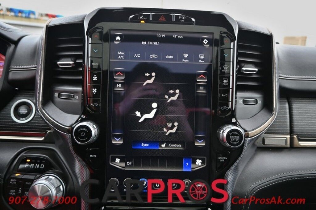 2019 Ram 1500 Limited - Crew Cab - 4X4 - 5.7L HEMI V8 - Front & Rear Heated/Cooled Leather Seats - Heated Steering Wheel - Remote Start - NAV - Harman Kardon - Panoramic Sunroof - Painted Tonneau Cover - Air Suspension - Tow Pkg - 1 Owner Anchorage AK