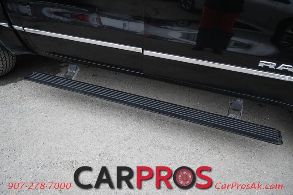 2019 Ram 1500 Limited - Crew Cab - 4X4 - 5.7L HEMI V8 - Front & Rear Heated/Cooled Leather Seats - Heated Steering Wheel - Remote Start - NAV - Harman Kardon - Panoramic Sunroof - Painted Tonneau Cover - Air Suspension - Tow Pkg - 1 Owner Anchorage AK