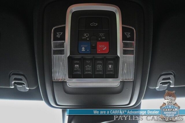 2019 Ram 1500 Limited / AWD / Level 1 Equipment / Crew Cab / Auto Start / Heated & Ventilated Leather Seats / Heated Steering / Panoramic / NAV / Harman Kardon / Blind Spot Alert / Tonneau Cover / 360 Cam / Tow Pkg Anchorage AK