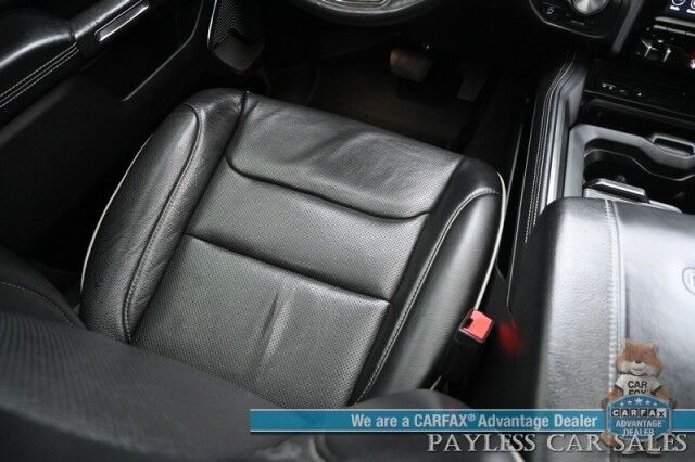 2019 Ram 1500 Limited / AWD / Level 1 Equipment / Crew Cab / Auto Start / Heated & Ventilated Leather Seats / Heated Steering / Panoramic / NAV / Harman Kardon / Blind Spot Alert / Tonneau Cover / 360 Cam / Tow Pkg Anchorage AK