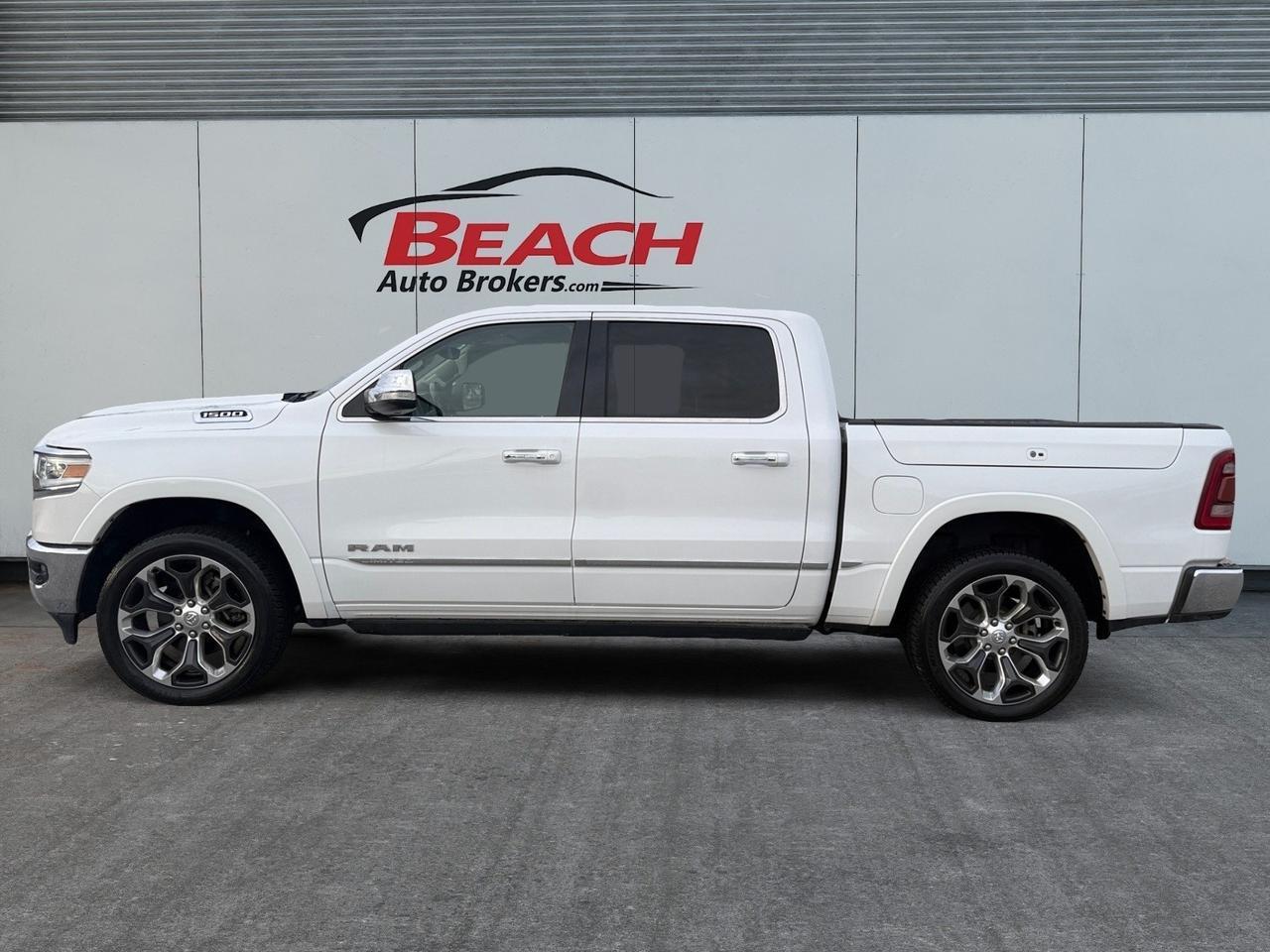 2019 Ram 1500 Limited CREW CAB 4X4, HEATED AND VENTILATED SEATS, HEATED REAR SEATS, HARMAN/KARDON SPEAKERS, POWER RUNNING BOARDS, TOW PACKAGE, SLIDING REAR WINDOW, POWER FOLDING MIRRORS, APPLE CARPLAY/ANDROID AUTO, UNIVERSAL GARAGE DOOR OPENER, RAM BOXES, REMOTE S Norfolk VA