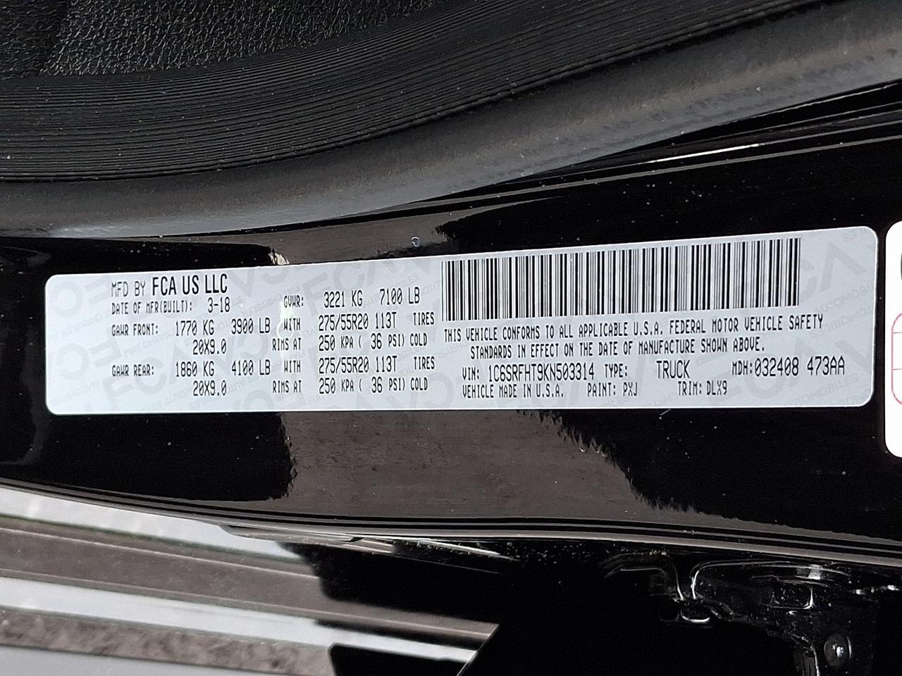 2019 Ram 1500 Limited Crew Cab 4x4 5'7" Box Vineland NJ