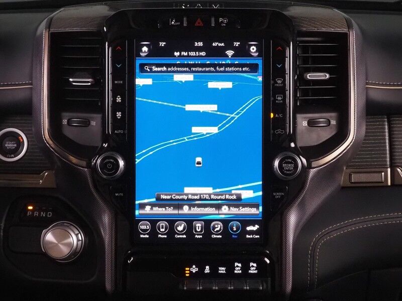 2019 Ram 1500 Limited Crew Cab *NAVIGATION, ADAPTIVE CRUISE, SAFETY ALERTS, COLOR TOUCHSCREEN, 360 VIEW CAMERAS, PANORAMA MOONROOF, LEATHER, CLIMATE SEATS, HEATED STEERING, 22 INCH WHEELS, HARMAN/KARDON, WIRELESS CHARGING Round Rock TX