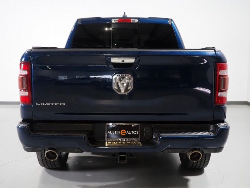 2019 Ram 1500 Limited Crew Cab *NAVIGATION, ADAPTIVE CRUISE, SAFETY ALERTS, COLOR TOUCHSCREEN, 360 VIEW CAMERAS, PANORAMA MOONROOF, LEATHER, CLIMATE SEATS, HEATED STEERING, 22 INCH WHEELS, HARMAN/KARDON, WIRELESS CHARGING Round Rock TX