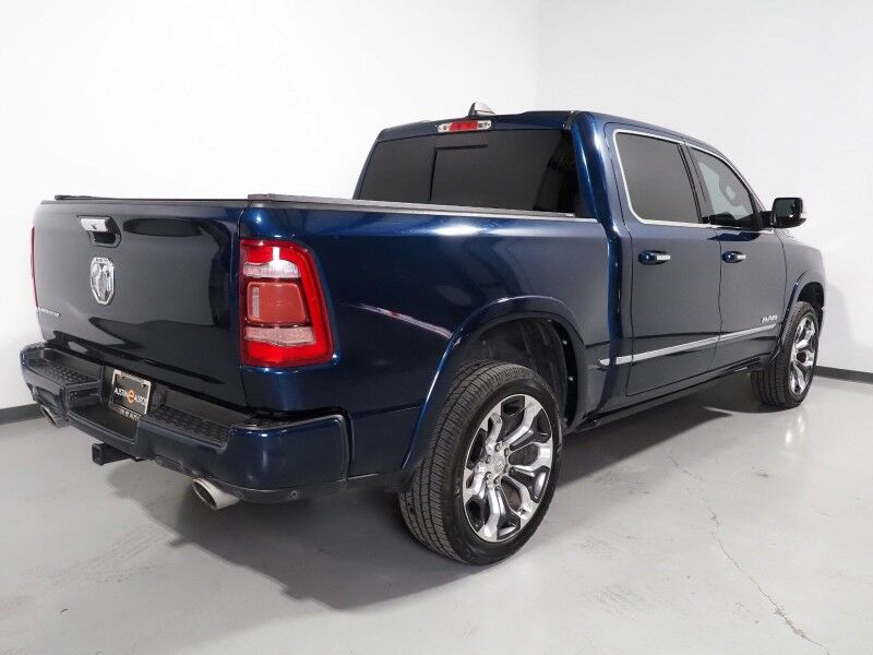 2019 Ram 1500 Limited Crew Cab *NAVIGATION, ADAPTIVE CRUISE, SAFETY ALERTS, COLOR TOUCHSCREEN, 360 VIEW CAMERAS, PANORAMA MOONROOF, LEATHER, CLIMATE SEATS, HEATED STEERING, 22 INCH WHEELS, HARMAN/KARDON, WIRELESS CHARGING Round Rock TX