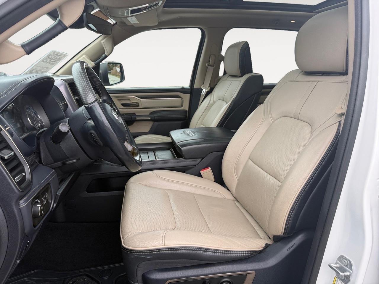 2019 Ram 1500 Limited, HEATED AND VENTILATED 1ST AND 2ND ROW, PANORAMIC SUNROOF, HEATED STEERING WHEEL, APPLE CARPLAY/ANDROID AUTO, WIRELESS CHARGING PAD, POWER AND HEATED MIRRORS, ONLY 1 OWNER, CLEAN CARFAX, THIS TRUCK HAS ANYTHING YOU COULD EVER WANT!