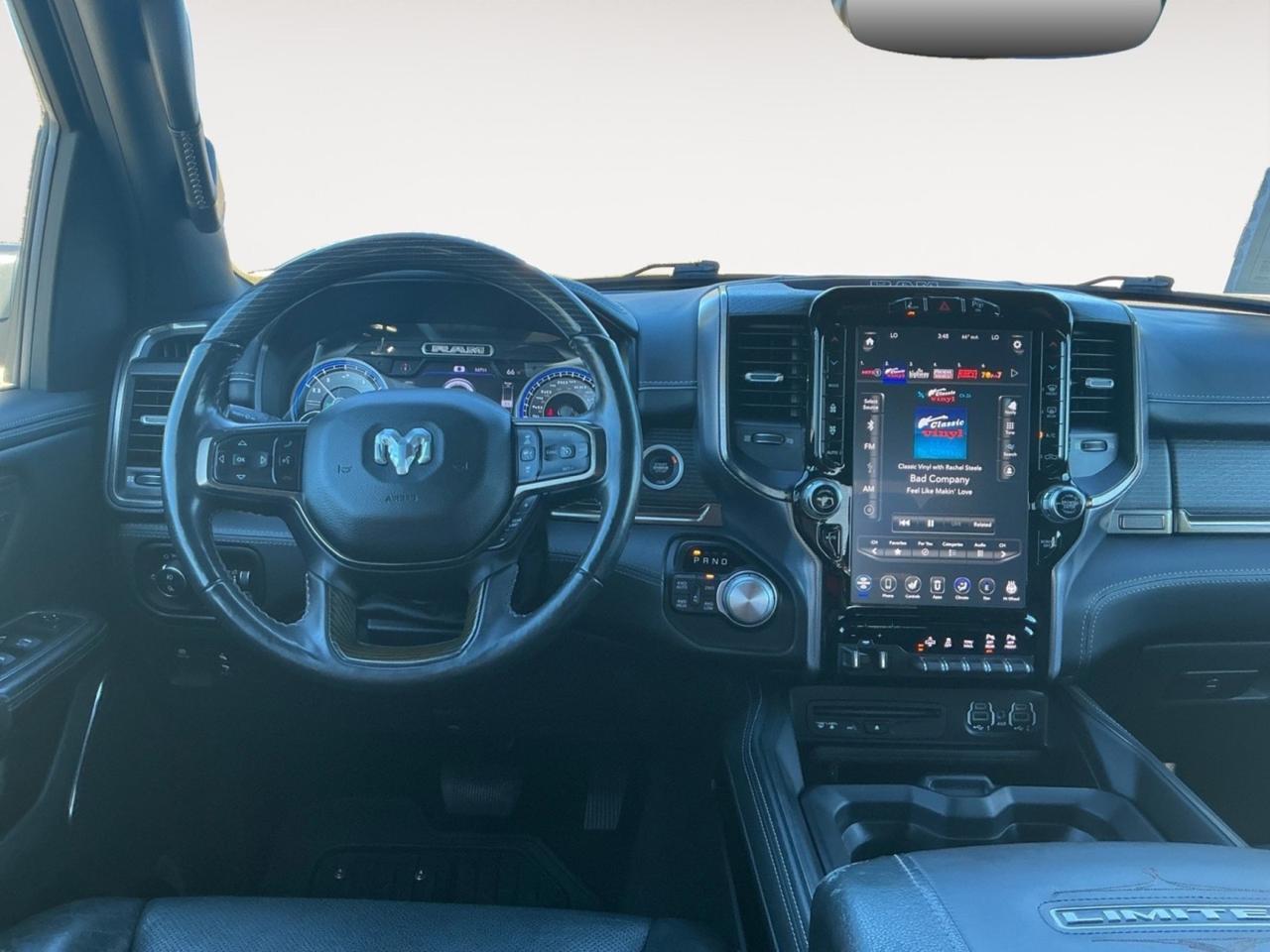 2019 Ram 1500 Limited, HEATED/VENTILATED SEATS, HEATED REAR SEATS, APPLE CARPLAY/ANDROID AUTO, BACKUP CAMERA, NAVIGATION, UNIVERSAL GARAGE DOOR OPENER, POWER RUNNING BOARDS, TOW PACKAGE, POWER SLIDING REAR WINDOW, BED LINER, CLEAN CARFAX!