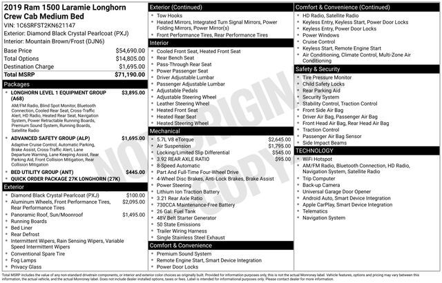 2019 Ram 1500 Limited Raleigh NC