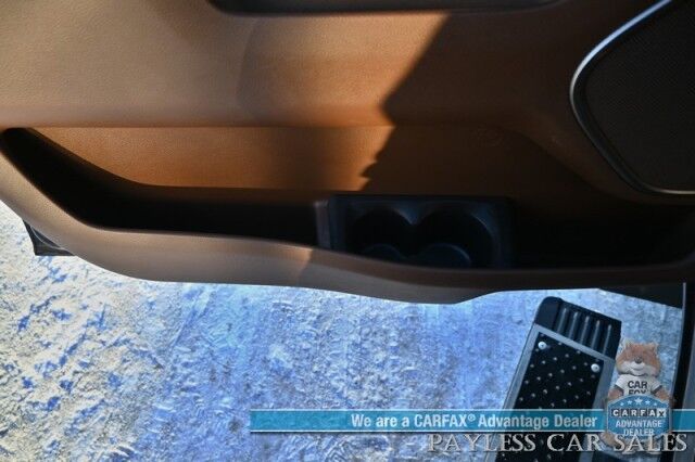 2019 Ram 1500 Longhorn / 4X4 / Crew Cab / Advance Safety & Level 1 Group / Auto Start / Heated & Cooled Leather Seats / Heated Steering / NAV / Panoramic Sunroof / Harmon Kardon / Adaptive Cruise / Lane Depart & Blind Spot / Tow Pkg / 1-Owner Anchorage AK