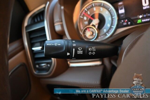 2019 Ram 1500 Longhorn / 4X4 / Crew Cab / Auto Start / Heated & Cooled Seats / Heated Steering / NAV / Sunroof / Harmon Kardon Speakers / Adaptive Cruise / Lane Depart & Blind Spot / Apple CarPlay & Android Auto / Back Up Cam / Tow Pkg / 1-Owner Anchorage AK