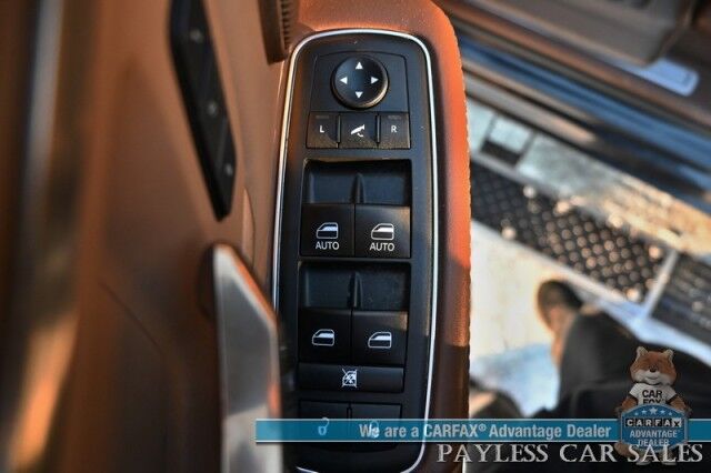 2019 Ram 1500 Longhorn / 4X4 / Crew Cab / Auto Start / Heated & Cooled Seats / Heated Steering / NAV / Sunroof / Harmon Kardon Speakers / Adaptive Cruise / Lane Depart & Blind Spot / Apple CarPlay & Android Auto / Back Up Cam / Tow Pkg / 1-Owner Anchorage AK