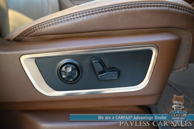 2019 Ram 1500 Longhorn / 4X4 / Crew Cab / Auto Start / Heated & Cooled Seats / Heated Steering / NAV / Sunroof / Harmon Kardon Speakers / Adaptive Cruise / Lane Depart & Blind Spot / Apple CarPlay & Android Auto / Back Up Cam / Tow Pkg / 1-Owner Anchorage AK