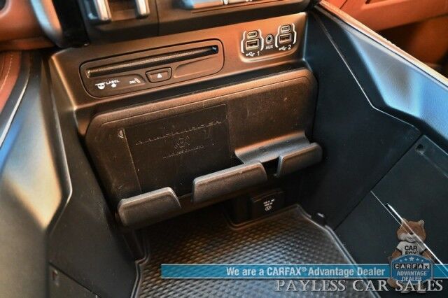 2019 Ram 1500 Longhorn / 4X4 / Crew Cab / Auto Start / Heated & Cooled Seats / Heated Steering / NAV / Sunroof / Harmon Kardon Speakers / Adaptive Cruise / Lane Depart & Blind Spot / Apple CarPlay & Android Auto / Back Up Cam / Tow Pkg / 1-Owner Anchorage AK