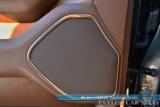 2019 Ram 1500 Longhorn / 4X4 / Crew Cab / Auto Start / Heated & Cooled Seats / Heated Steering / NAV / Sunroof / Harmon Kardon Speakers / Adaptive Cruise / Lane Depart & Blind Spot / Apple CarPlay & Android Auto / Back Up Cam / Tow Pkg / 1-Owner Anchorage AK