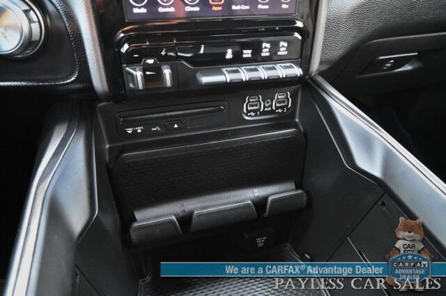 2019 Ram 1500 Rebel / 4X4 / Crew Cab / Auto Start / Heated & Cooled Leather Seats / Heated Steering Wheel / Pano Sunroof / Harman Kardon Speakers / Blind Spot Alert / Apple CarPlay & Android Auto / Back Up Camera / Bed Liner / Tow Pkg Anchorage AK