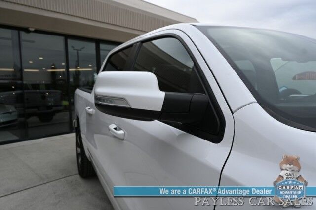 2019 Ram 1500 Rebel / 4X4 / Crew Cab / Level 2 Group / Auto Start / Heated & Cooled Leather Seats / Heated Steering Wheel / Navigation / Panoramic Sunroof / Alpine Speakers / Blind Spot Alert / Apple CarPlay & Android Auto / Tow Pkg Anchorage AK