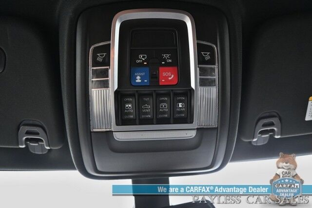 2019 Ram 1500 Rebel / 4X4 / Crew Cab / Level 2 Group / Auto Start / Heated & Cooled Leather Seats / Heated Steering Wheel / Navigation / Panoramic Sunroof / Alpine Speakers / Blind Spot Alert / Apple CarPlay & Android Auto / Tow Pkg Anchorage AK