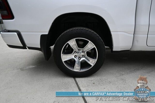 2019 Ram 1500 Rebel / 4X4 / Crew Cab / Level 2 Group / Auto Start / Heated & Cooled Leather Seats / Heated Steering Wheel / Navigation / Panoramic Sunroof / Alpine Speakers / Blind Spot Alert / Apple CarPlay & Android Auto / Tow Pkg Anchorage AK