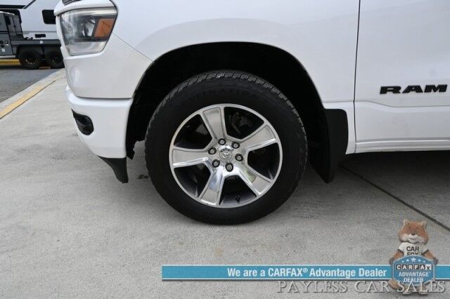 2019 Ram 1500 Rebel / 4X4 / Crew Cab / Level 2 Group / Auto Start / Heated & Cooled Leather Seats / Heated Steering Wheel / Navigation / Panoramic Sunroof / Alpine Speakers / Blind Spot Alert / Apple CarPlay & Android Auto / Tow Pkg Anchorage AK