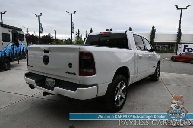 2019 Ram 1500 Rebel / 4X4 / Crew Cab / Level 2 Group / Auto Start / Heated & Cooled Leather Seats / Heated Steering Wheel / Navigation / Panoramic Sunroof / Alpine Speakers / Blind Spot Alert / Apple CarPlay & Android Auto / Tow Pkg Anchorage AK